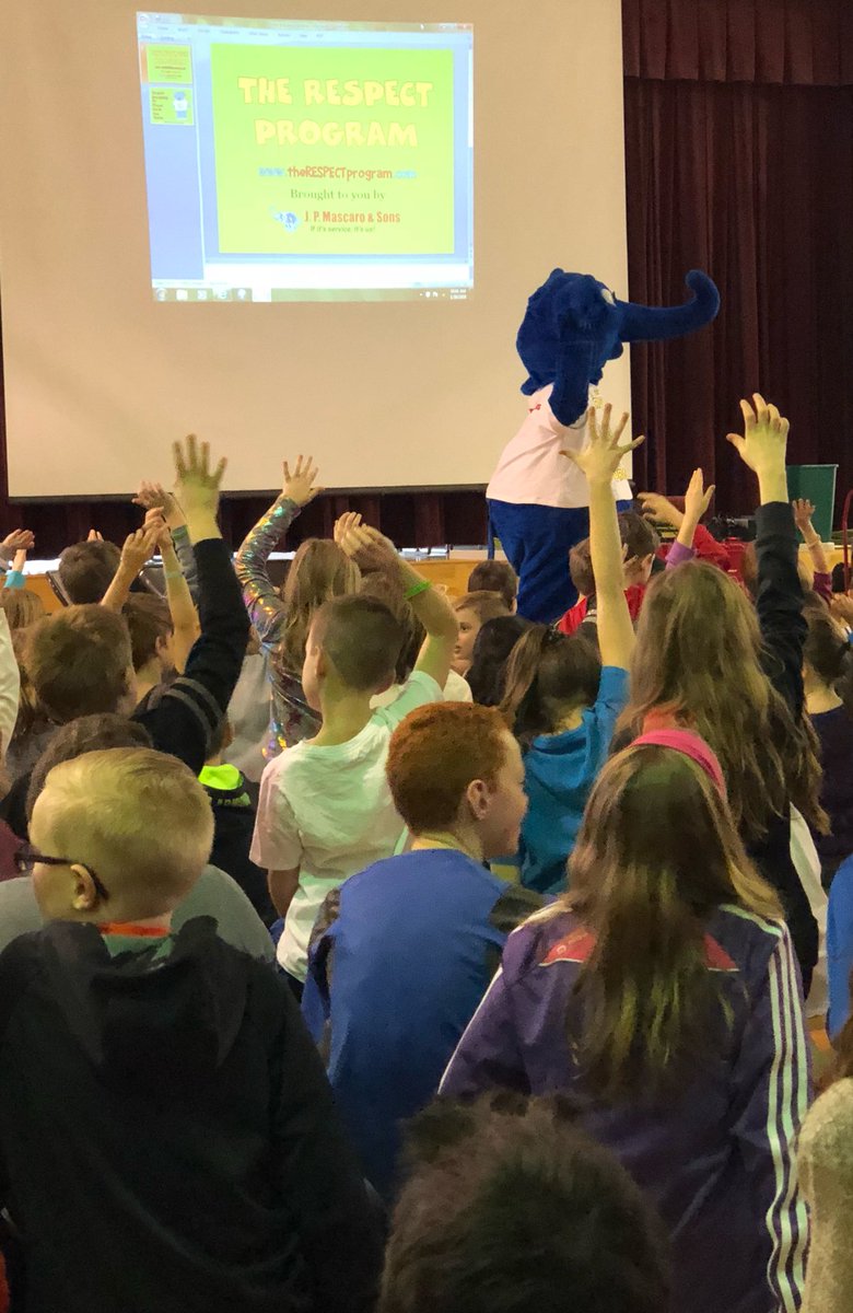 Thank you <a href="/JPMascaro/">J.P.Mascaro & Sons</a> for awarding <a href="/SASD_SalfordHil/">Salford Hills Elem</a> a grant to help us continue learning RESPECT! #empathyinaction