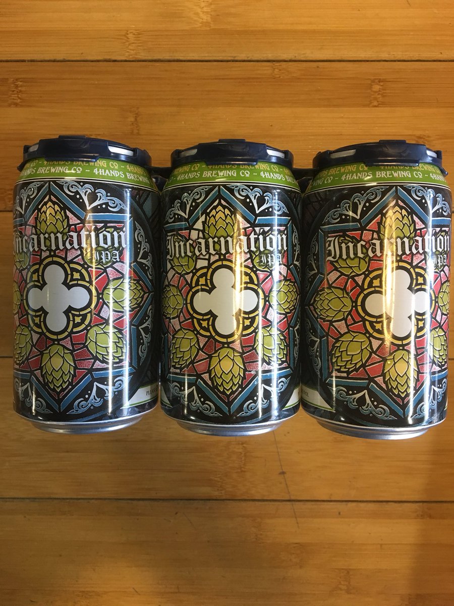 CorkBarrel's tweet photo. Fresh in to Kansas: @4HandsBrewery! Get it at 23rd street now or at 9th street later today! https://t.co/QNtbm0uGiU