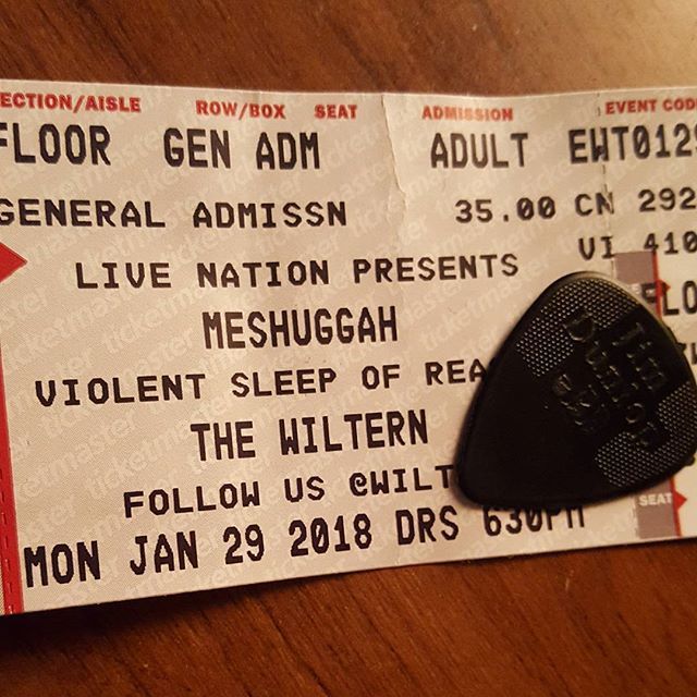 Caught the pic at Meshuggah! ift.tt/2BDkHJ7