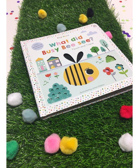ImagineThatBook's tweet photo. #TuesdayThoughts #ICYMI....our brand new Tiny Town Touch and Trace books are out #nextmonth 🐰🐝🌷🌼🌈 with gorgeous illustrations by @lemonribbon. Available to pre-order on Amazon now! #NewRelease #ChildrensBooks https://t.co/xLU4kYCCAP