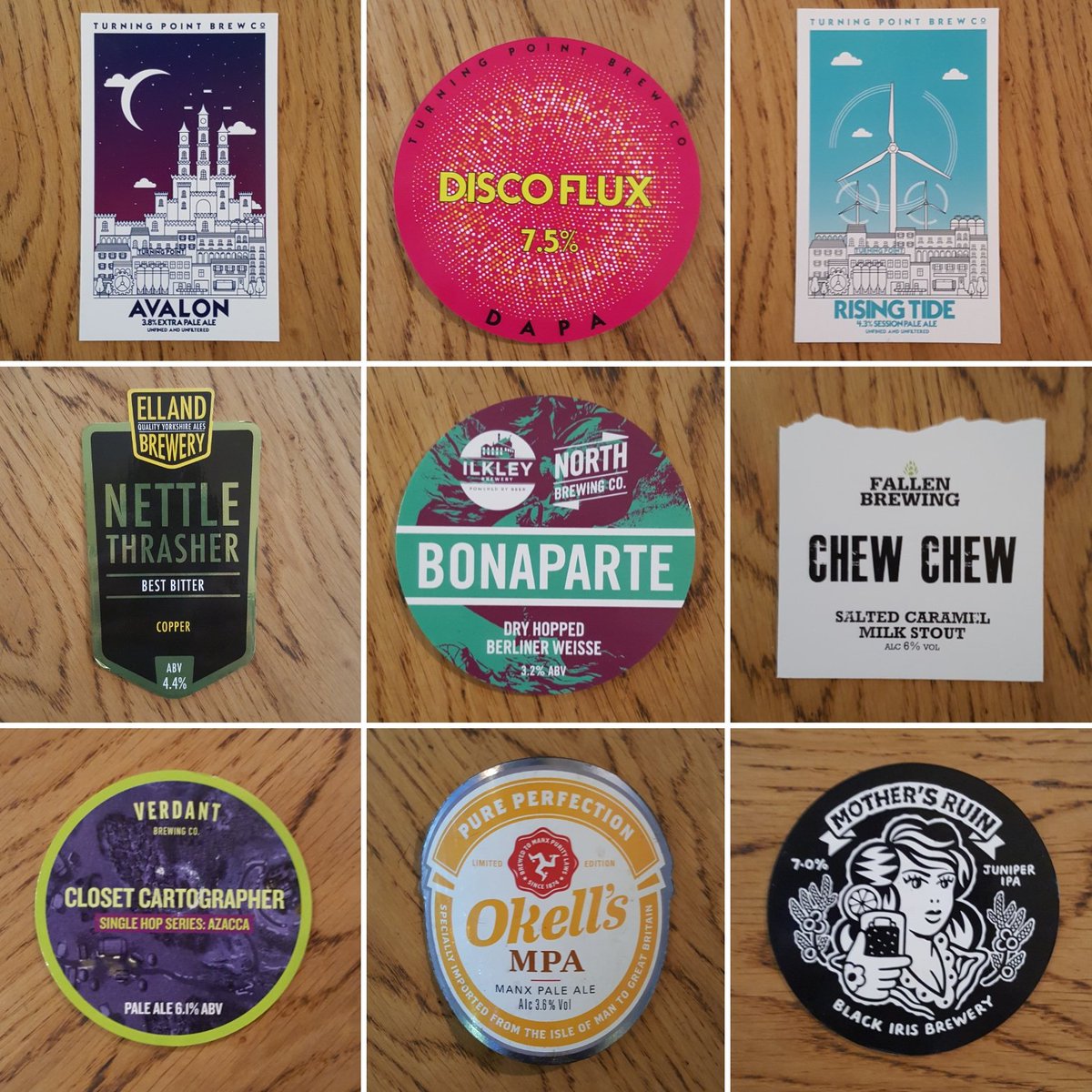 ArcadiaLeeds's tweet photo. Tuesdays beers πΊπΊ
#TuesdayThoughts #caskale #paleale #berlinerweisse #milkstout #ipa #headingley #timeforatavern https://t.co/HMMb0LIWpE
