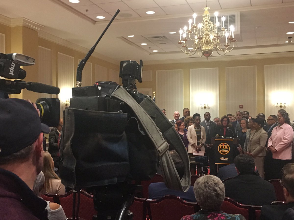 MSEAeducators's tweet photo. MSEA President Weller: "With almost half of MD kids coming from low income families, our public schools are underfunded by billions of dollars annually." #fixthefund #MDPromise https://t.co/SV38ZqYwYV