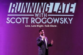 NYCNow3's tweet photo. Drawing on the late-night tradition from Carson to Cavett to Conan, @ScottRogowsky creates a unique live talk show experience that needs to be "experienced to be experienced." 7pm @GramercyTheatre #DTWN #comedy https://t.co/r1Y4A1Bcmo https://t.co/T83qJCdJuh