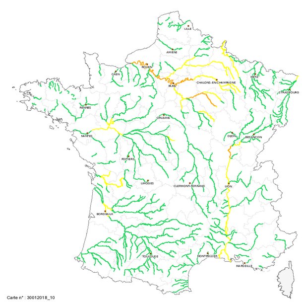 ⚡️ #VigilanceCrues : point de situation du mardi 30 janvier 2018 sur les #inondations
👉👉👉 bit.ly/2rR7Xim