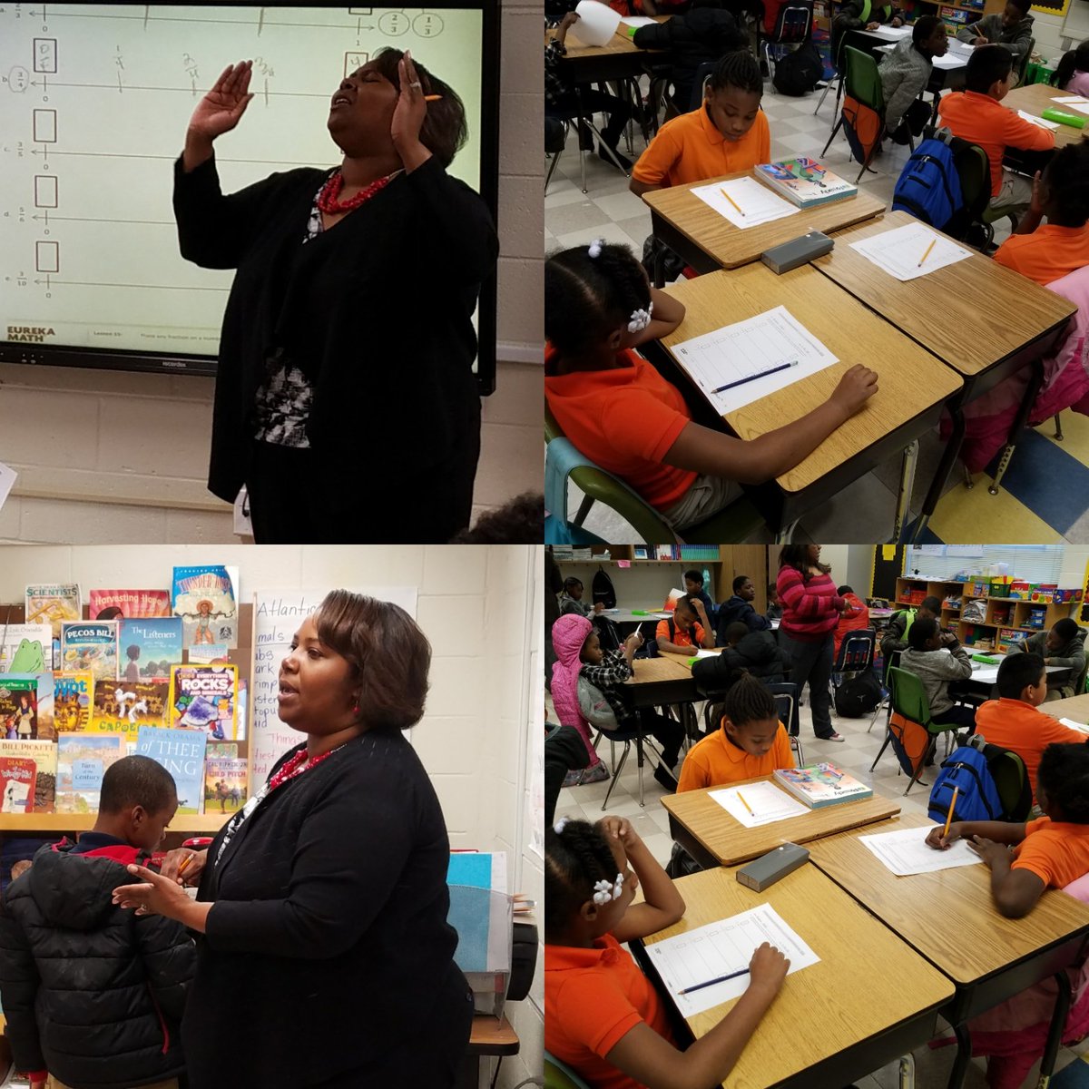 DioneDSimon's tweet photo. Did we mention that our principal is a 3rd grade math teacher, too. #instructionfirst @apsupdate @CarstarphenMJ @Atldepsupt @RobertsOF_7 @DrEmilyAMassey @APSK5Math https://t.co/6hiLuEACKt