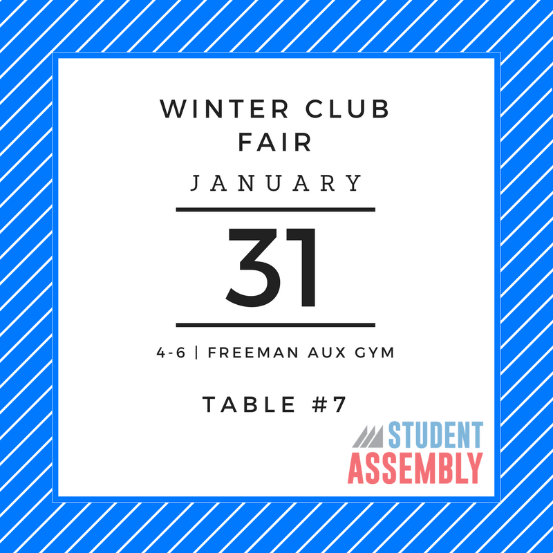 CNU_SGA's tweet photo. Stop by and see Student Assembly at Table #7 this Wednesday at Club Fair! We will be having giveaways, as well as information about our current initiatives! Come and tell us your ideas for CNU! https://t.co/HfgLTcpCtM