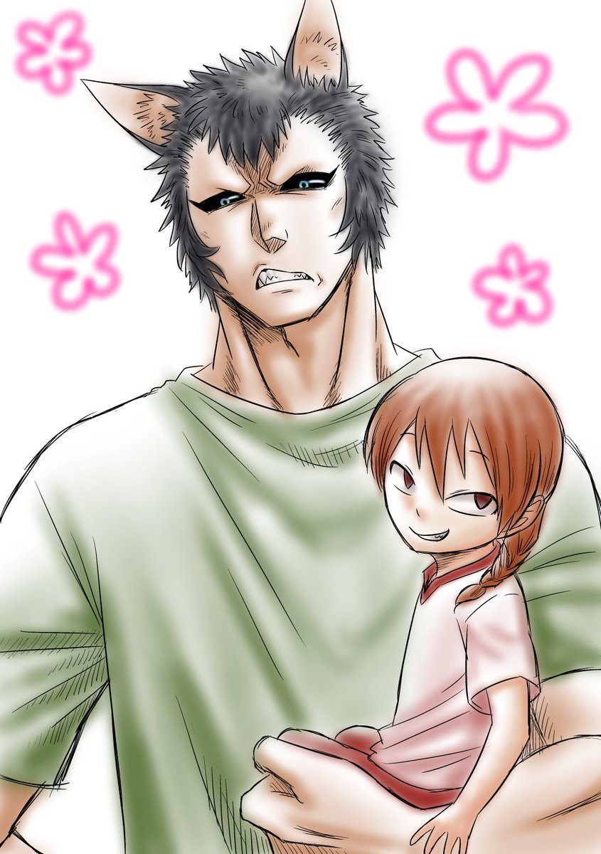 ビェェありがとうございました～! #自分の絵柄の特徴あげてもらってそれを全部封印した絵を描く 
