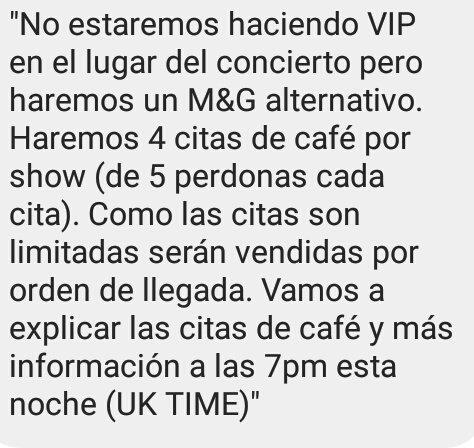 OverAtlanticAR's tweet image. Traducción del comunicado de los chicos: