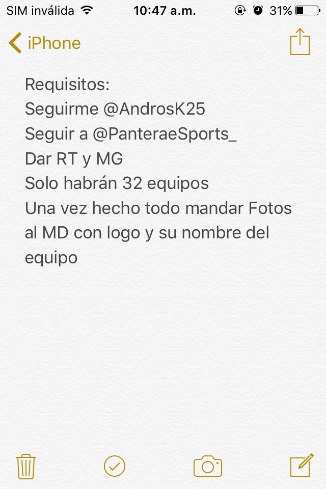 Anuncio que se abre la liga, todo me lo mandan a mi:
@PanteraeSports_ 
Cuando se acaben las inscripciones les mando la informacion🤗