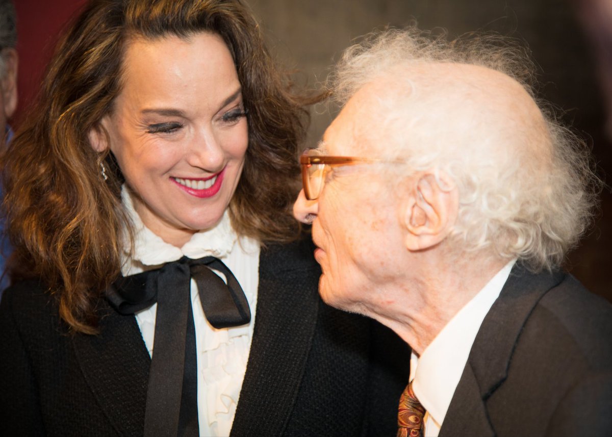 Check out the stunning photos from our press night at <a href="/ParkTheatre/">Park Theatre</a>, including this one of our leading lady <a href="/Glorycrampton/">Glory Crampton</a> with lyricist Sheldon Harnick! ow.ly/DQRH30i5ETZ