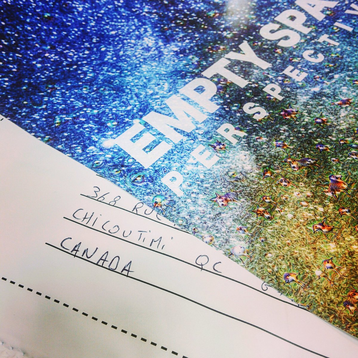 On envois du merch au Canada aujourd'hui..!