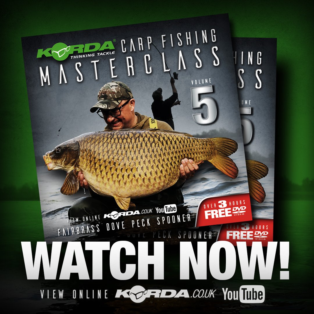 finygo's tweet photo. We've been catching up with the @KordaOfficial Masterclass Volume 5, packed full of cutting-edge advice and tips to help you put more fish on the bank! https://t.co/4myVHDZSDZ #fishingexperts #FishingTips https://t.co/Hw8TRh82YR