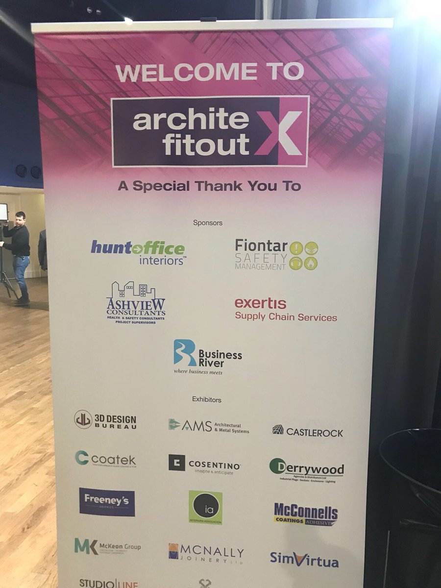 Great day, proud to be a sponsor of this event. #ArchiteXFitOutX #officeinteriordesign #officefit #FitoutAwards @CEVMansionHouse