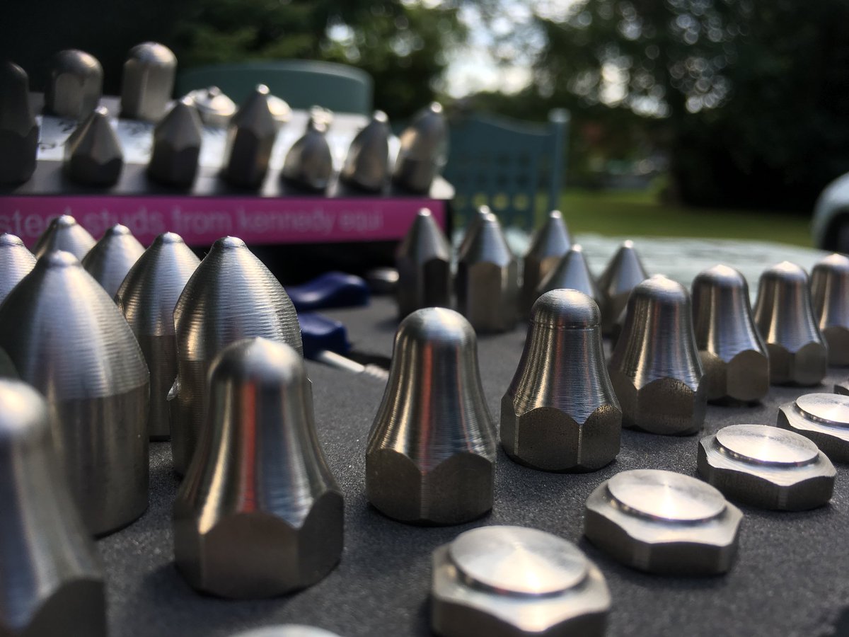 Studs provide great confidence for both horse+rider when tackling fences&amp;riding on different terrain.We offer an extensive range of stainless steel studs to suit all levels of equestrians from eventing, showjumping,polo &amp; everyday riding for horses&amp;ponies. #horse