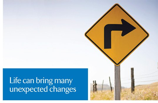 Together we can put a plan in place for the unexpected, Reply today.