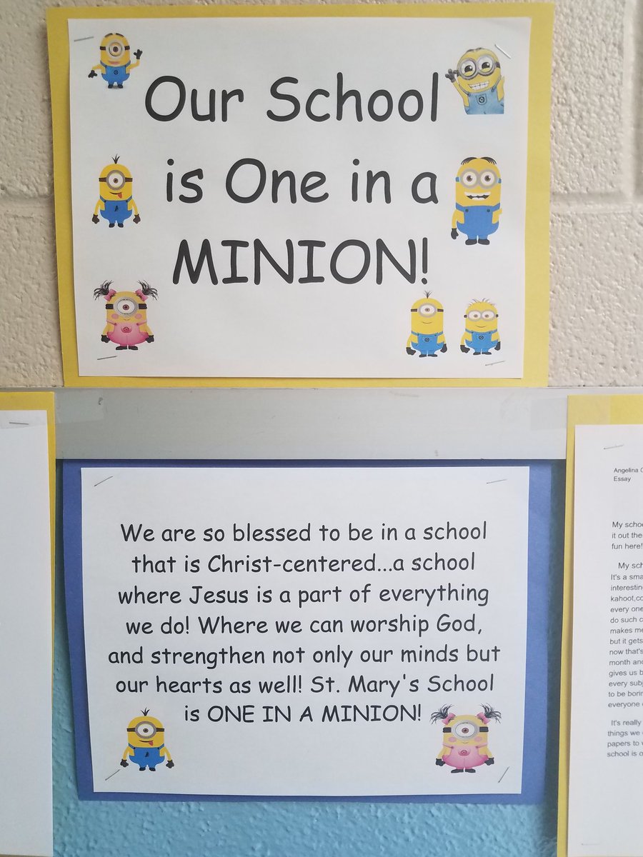 Sara_Shea72's tweet photo. Spending some time visiting #teachers &amp; #students @St_MaryWappFall! I love all of the beautiful work throughout the building and all of the smiling faces! #CSW18 #CatholicEducation #ADNY https://t.co/EfXgWzGAfS