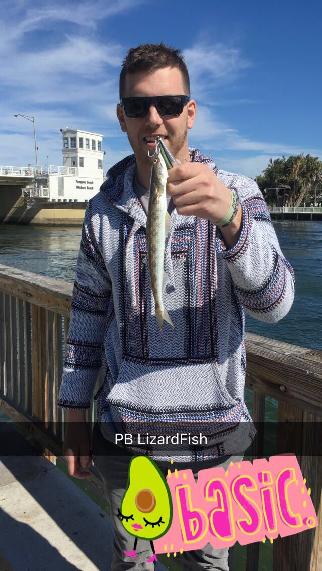 JarredP's tweet image. Ahh! i didn’t kno #Lizardfish got This Big-thought they were Little nugs, she’s MyPersonal Best!! #advancednovice #PB #PompanoBeach   #HillsboroughPass #Fla