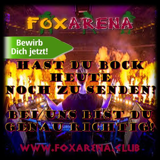 Pulsar81983's tweet photo. Habst du Bock im Webradio zu senden?
#webradio #modi #dj #Foxarena https://t.co/xh6ZLgKxaq