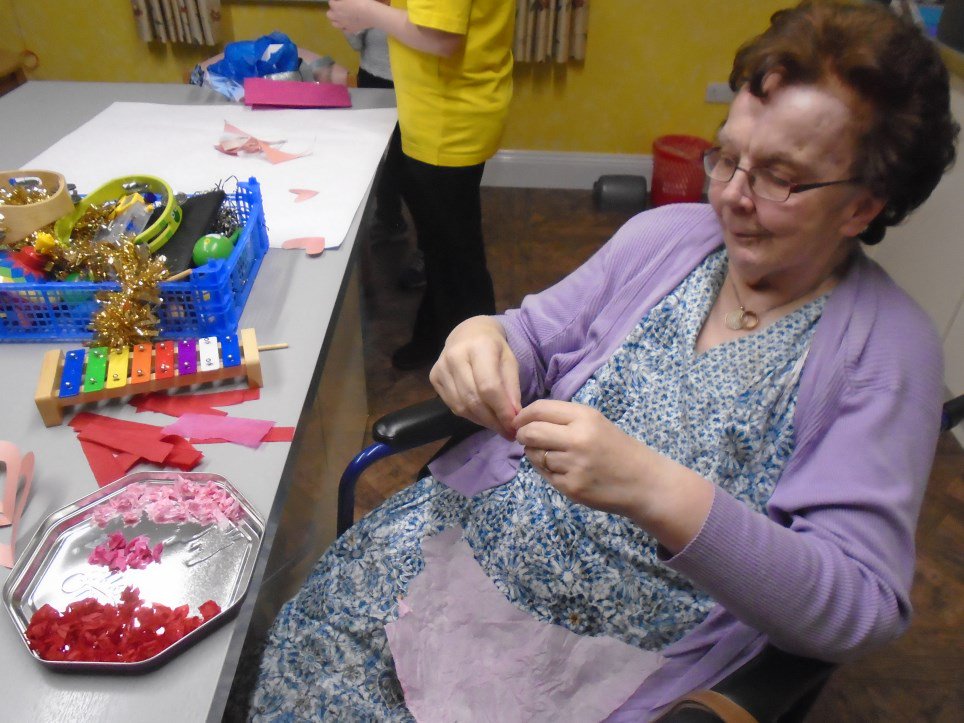FairwaysHome's tweet photo. Our residents have been busy doing some Valentines crafts this week! 😍❤️ They are getting ready to send their gifts on to their Valentines next month 😄 https://t.co/jvteitYOtg