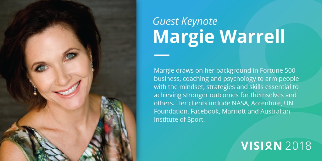 Excited have keynote speaker, <a href="/margiewarrell/">Dr Margie Warrell</a> at #WFSVision18! Have you signed up yet? <a href="/WorkForceSW/">WorkForce Software, now part of ADP</a> ow.ly/VsXu30i5LG