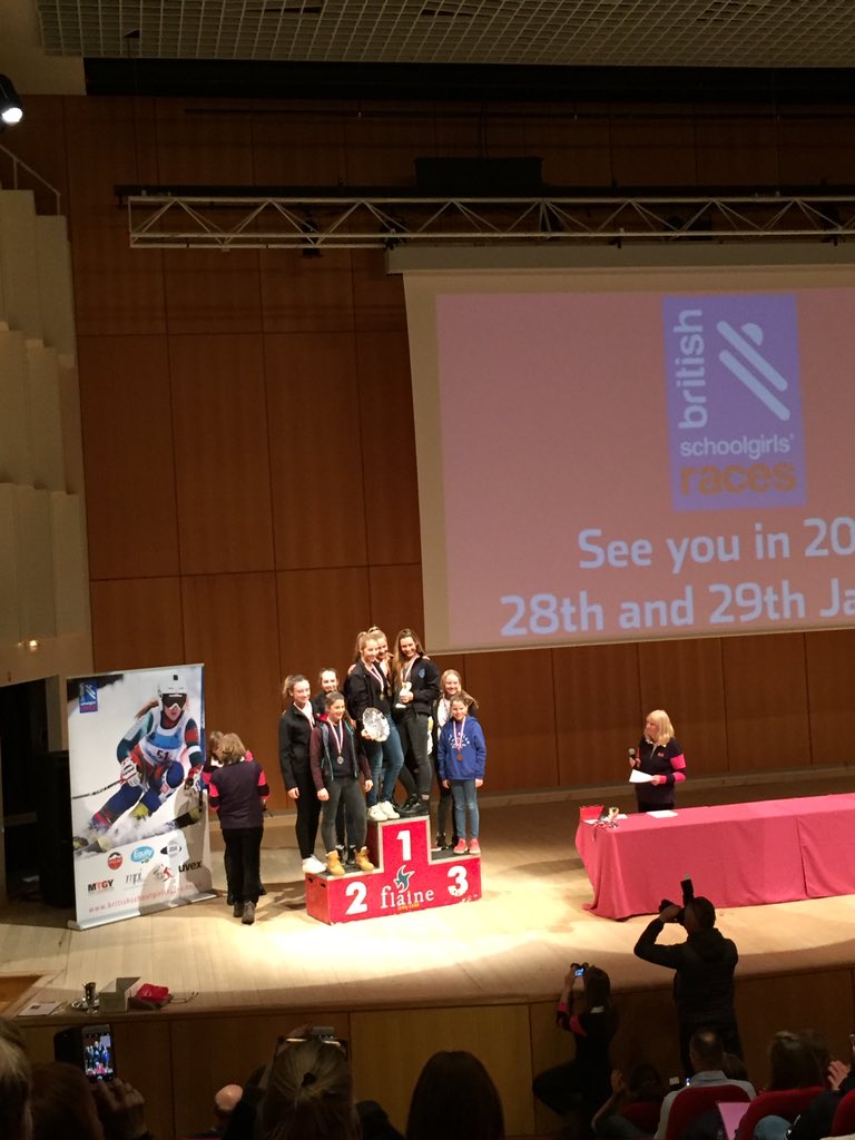 welly_ski's tweet photo. Well done to our A team of Miranda, Ophelia and Lucy who came 3rd in the overall schools competition @WellyCombermere @WellySport #bringinginthesilverware https://t.co/nsdbWtsUpY