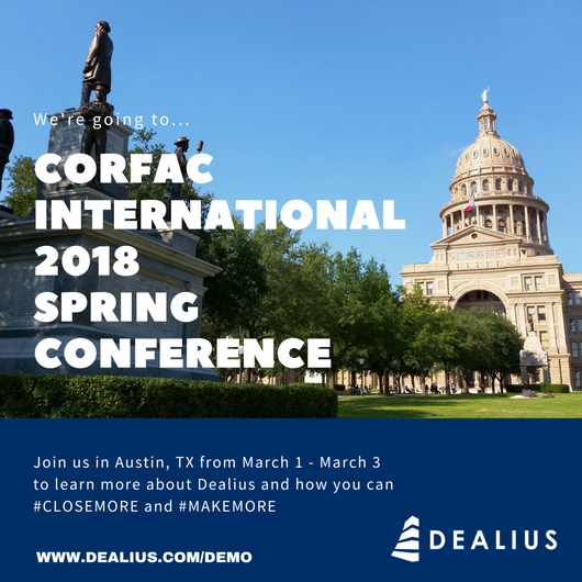 DealiusCRE's tweet photo. It's #TravelTuesday ✈️ - Here is where we are travelling to in March! 😀 - @CORFACIntl
Learn more about Dealius at: https://t.co/9al7eABc0C
#CRETech #ConsumerRealEstate https://t.co/x6WMA7Puyl