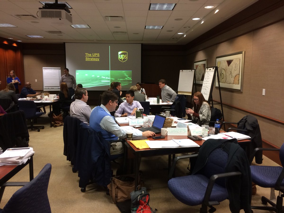 Day 1 of Delivering Success Workshop at UPS Corp Office. Developing future leaders!! <a href="/UPSers/">UPSers</a> <a href="/UPS_News/">UPS News</a> #GLC