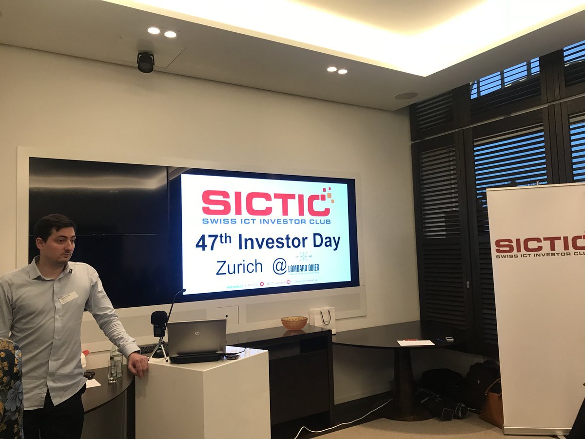 Chip-ing at the #SICTIC Investor Day. We made it into the final pitching round. Feels like a birdie!