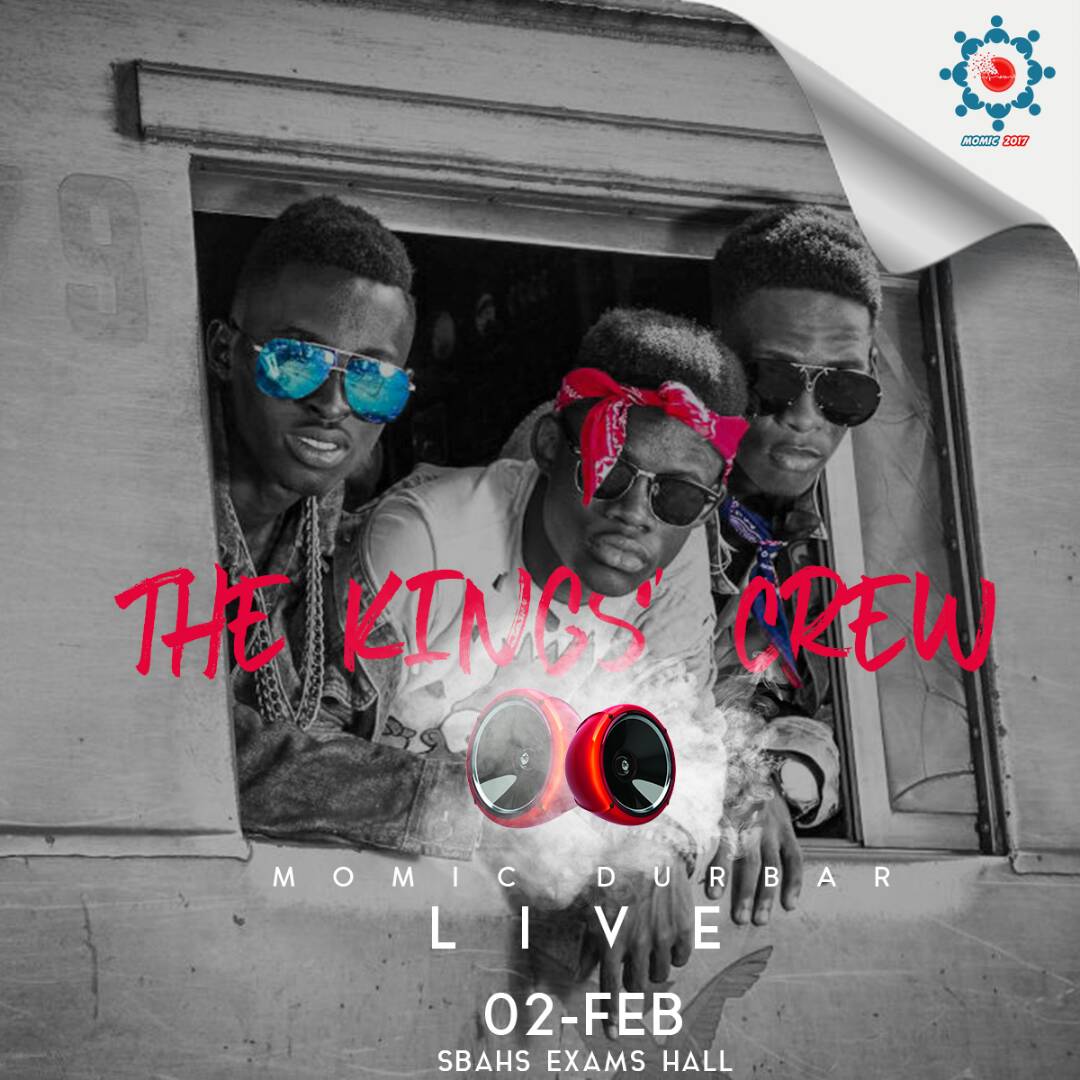 kharis_clemy's tweet photo. PERFORMING LIVE!! 'TKC' *Momic Durbar* @korlebu Teaching Hospital, SBAHS EXAMS HALL. see poster 👆 #kingingmovt #GTOWN #TKU #WEKINGING https://t.co/RTbMRXeCeB