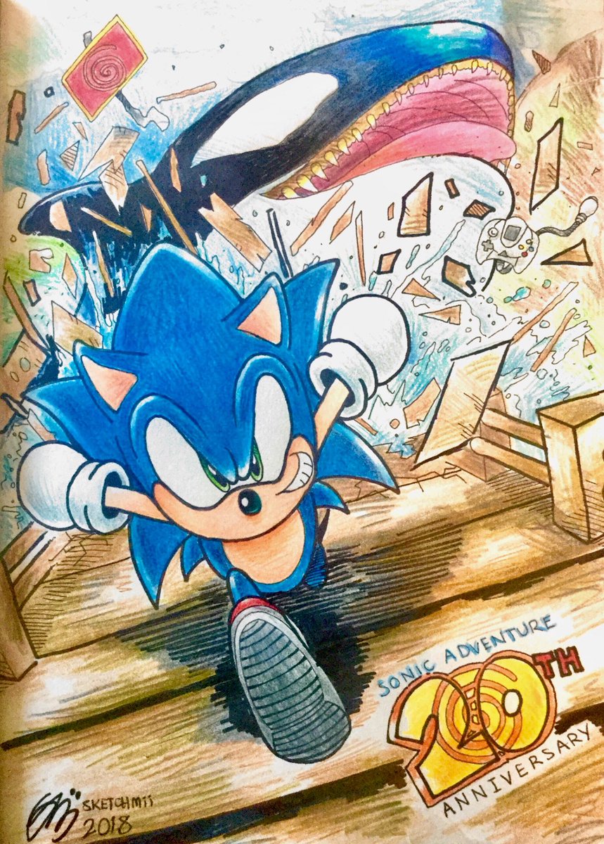 annalisa ♡ on X: happy 20th anniversary to sonic adventure 2 and to shadow  the hedgehog too of course!! literally the best sonic game it's true   / X