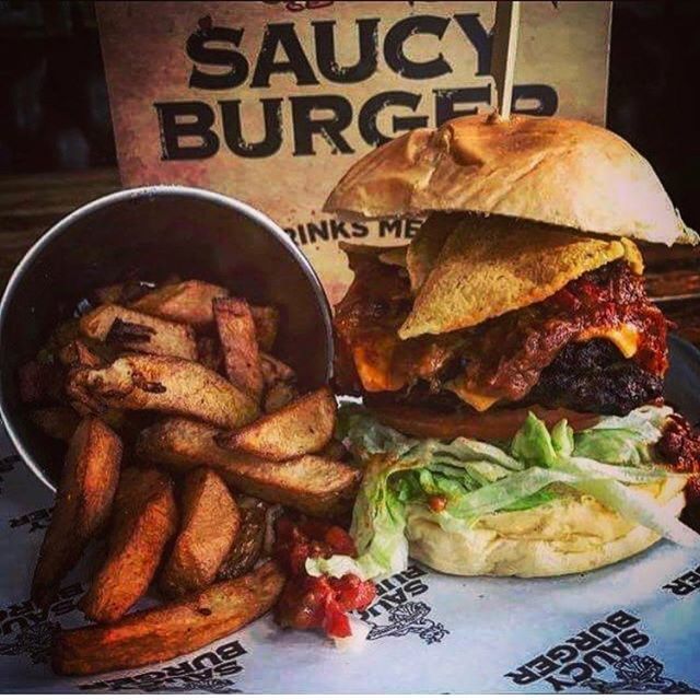 Get saucy this Tuesday with our born sloppy burger! Extra napkins needed! 😋🤤👀 #sloppy #sunderland #bornsloppy #burgerporn #chips #saucyfave #getburgered #tuesdayfeels ift.tt/2GuGbLJ