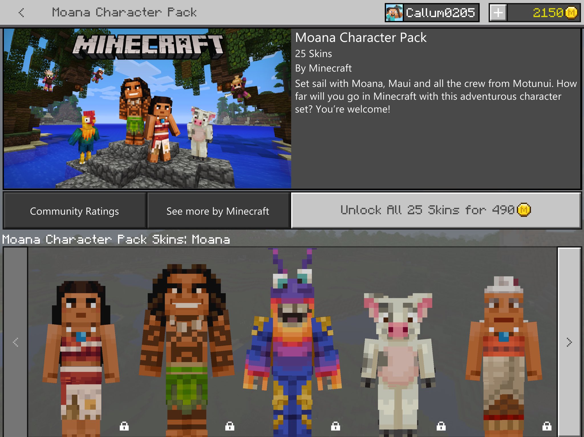 Minecraft News The Moana Character Pack And Skin Pack 1 Is Now Available On The Mcpe Minecraft Marketplace Watch The Trailer Here T Co 60gtxmuyuy T Co I6bwnjxmbe Minecraft News The Moana Character Pack And Skin Pack 1 Is Now Available On The Mcpe Minecraft Marketplace Watch The Trailer Here T Co 60gtxmuyuy T Co I6bwnjxmbe