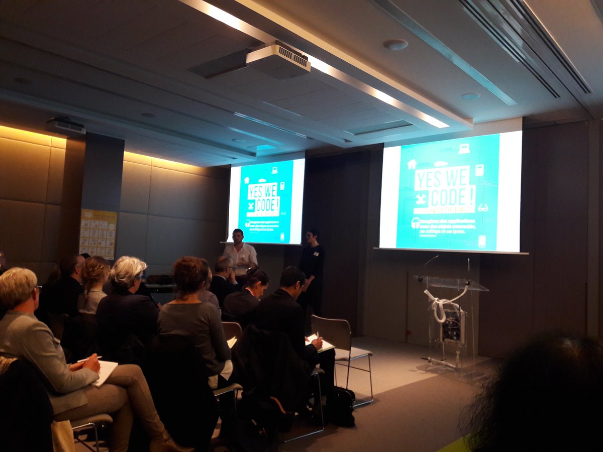 AnneBrissac's tweet photo. Connectez les salles de cours avec #yeswecode le projet pilote de la @Fond_CGenial #ecole #entreprises @Avril partenaire de la fondation  Cgenial https://t.co/xB6VRxLAxm