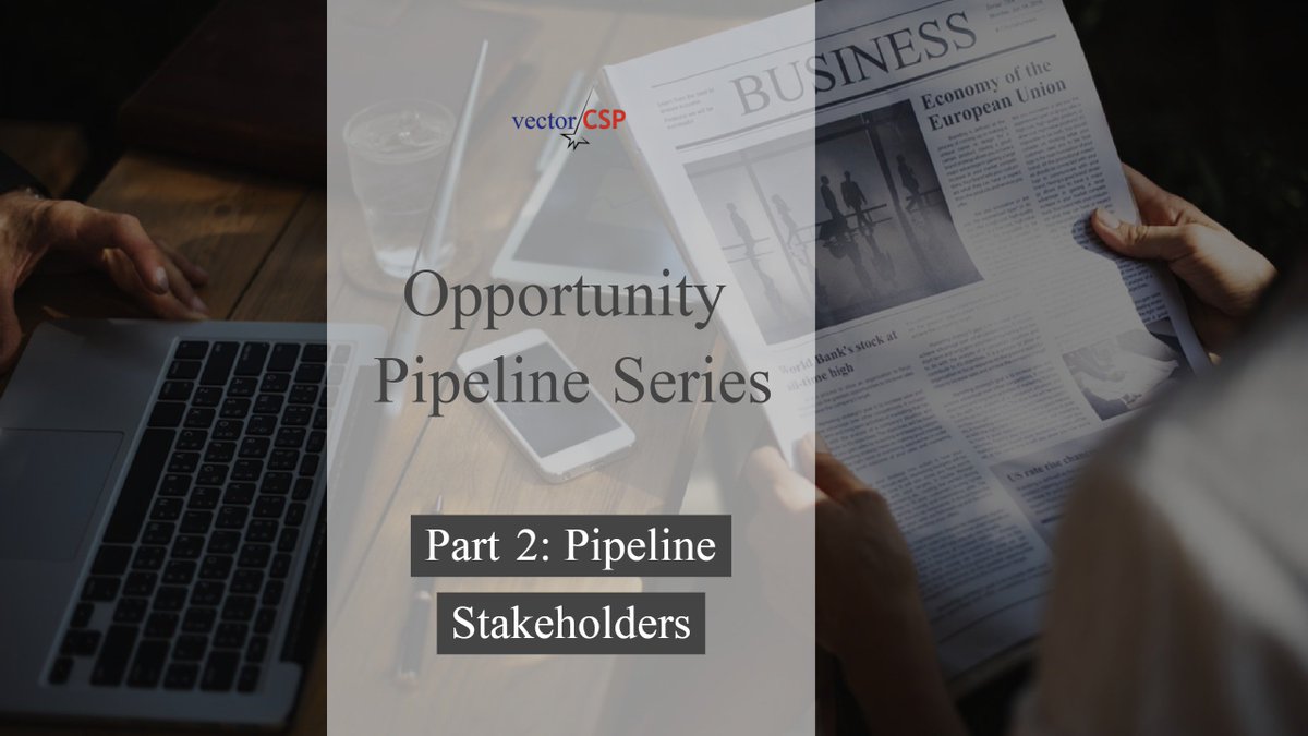 VectorCSP's tweet image. #TuesdayThoughts In part two of our pipeline series, we’ll take a look at the divisions and people in a company who can and should use the pipeline as a useful and vital planning tool. #blog #vcspblog vectorcsp.com/2018/01/30/opp…