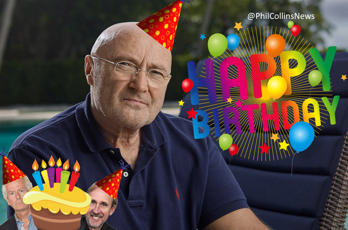 Happy 67th Birthday to Phil Collins  