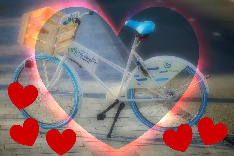 Ngeinfietst's tweet photo. Verliefd op de fiets #valentijn https://t.co/7oqppUc975