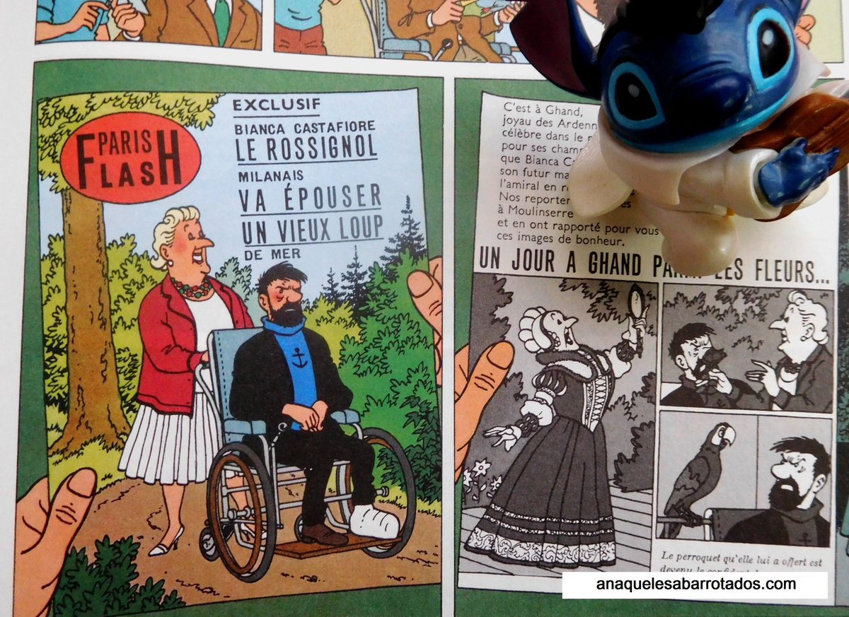 AnaquelesStitch's tweet photo. El #ProfesorTornasol y el "Ruiseñor de Milán"... Una rosa blanca con el nombre de #BiancaCastafiore... Los "scoops" de #ParisFlash...
¿El amor está en el aire?
¡Feliz #SanValentín revisitando #LasJoyasDeLaCastafiore, una aventura #Tintín en la línea de la mejor #AgathaChristie! https://t.co/bW3qUbqz5m