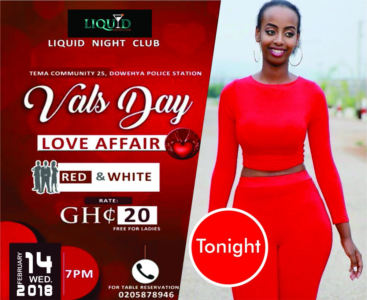 LiquidNytClub's tweet photo. Today is the day, Its going to be fire works inside Liquid Night club. Tickets are going for a cool Ghc 20 and its free for ladies. Dress code is Red and White...For Table reservations and directions Call 0205878946/0242603844..Dont miss this opportunity with Bae
#LIQUIDNIGHTCLUB https://t.co/iwZUK57Toj