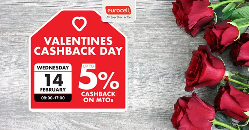 eurocellplc's tweet image. It&apos;s #ValentinesDay which can mean only 2 things - inevitable romantic disappointment &amp;amp; Valentines Cashback Day! Plus we have local clearance sales, so if you are looking for a last minute gift for a loved one, we might be a better option than the garage! eurocell.co.uk/cashback