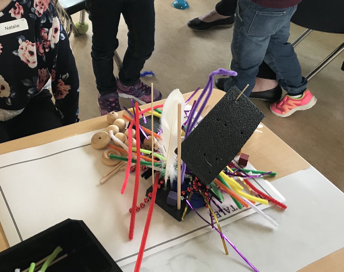 Kayz_22's tweet photo. Tinker Tales Session #2 was absolutely amazing. These kids had their thinking caps on today! They came up with so many creative designs to help Jack get back up in the clouds! @MsbcLee @jcalverley101 @debbiemah #sd79learn https://t.co/y3xJcsLSsT