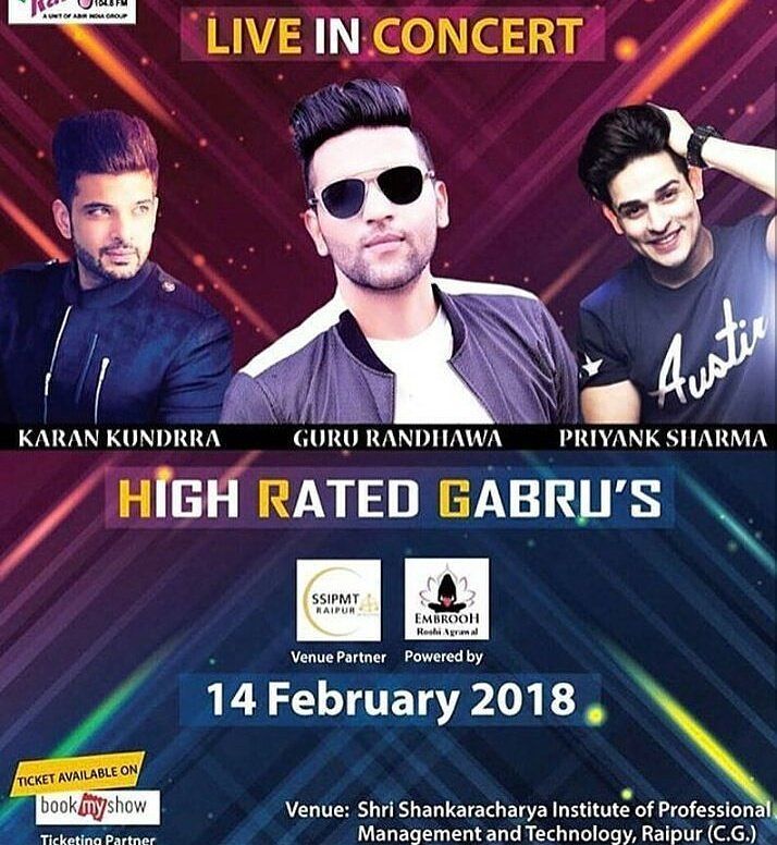Varun051288's tweet photo. Best Buddies 💖!! #VG and #KKundra in a flight to raipur..All fans frm #Raipur b ready to join thm &amp; #PriyankSharma with #GuruRandhawa at SSIPMT today.. https://t.co/JdL74fuQ56