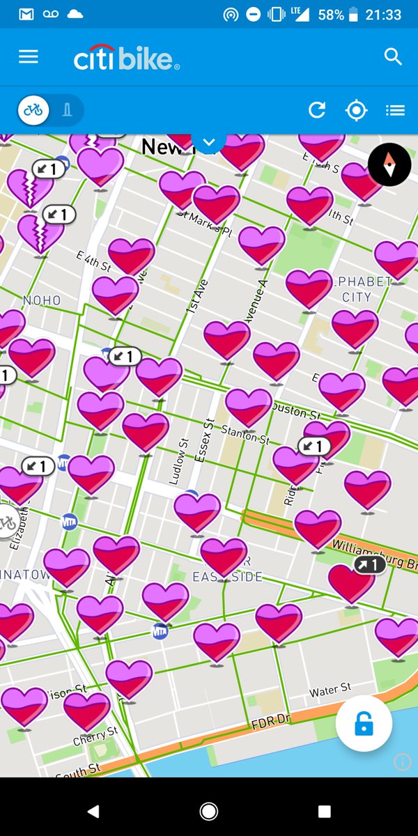 It's always fun presenting and attending #bikesharehacknight. Thanks always to <a href="/mvs202/">Michæl Schade 🚲💨</a> for putting together such a great event. I got to talk a lot about #mapbox and deploy these hearts into production live on stage! <a href="/motivate_co/">Motivate</a> <a href="/bikeshare/">Capital Bikeshare</a> <a href="/DDOTDC/">DDOT DC</a> <a href="/techiesDC/">Transportation Tech</a>
