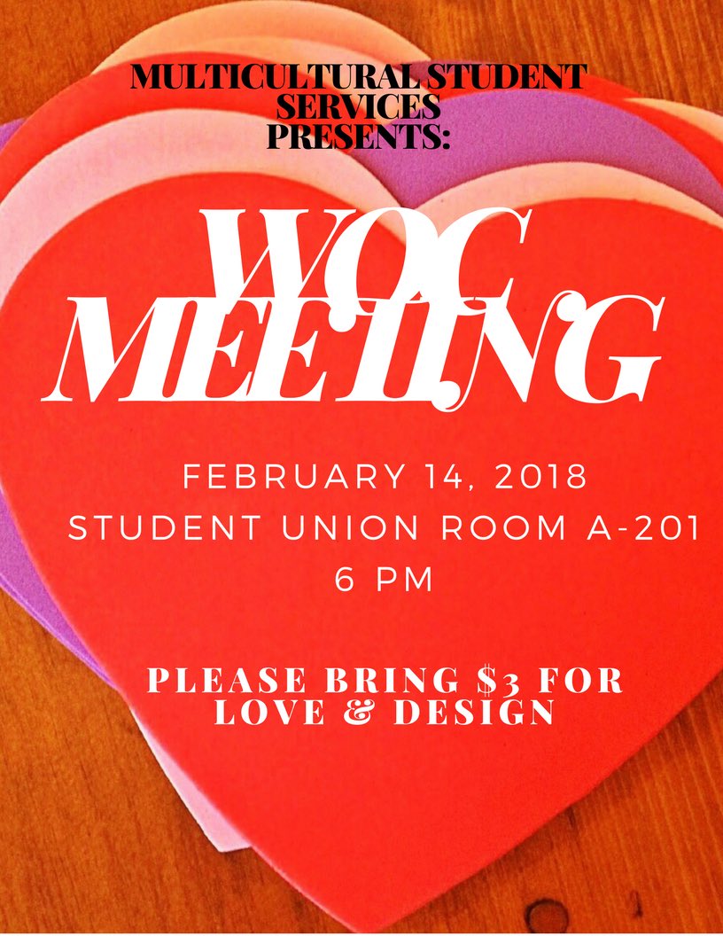 WOC Meeting tomorrow!!!