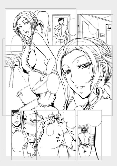 今回の新作は最初っから裸エプロンプレイでのスタートです♪。それとコミティアで当選者が現れなかった色紙の件ですが今日中に連絡きそうにないので残り色紙プレゼントする方向で考えてます。他にもポスターとペーパーも少しあまったのでこれは残念賞としてプレゼンしますので～ 