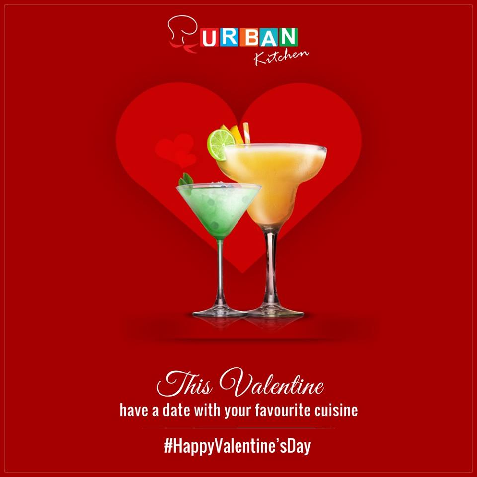 Dine on Valentine’s Day at Urban Kitchen, Joka,serving delicious &amp; romantic meals.
Happy Valentines day!

#Valentinesday #dinner #dine #deliciousfood #romanticdinner #candlenight #spreadlove