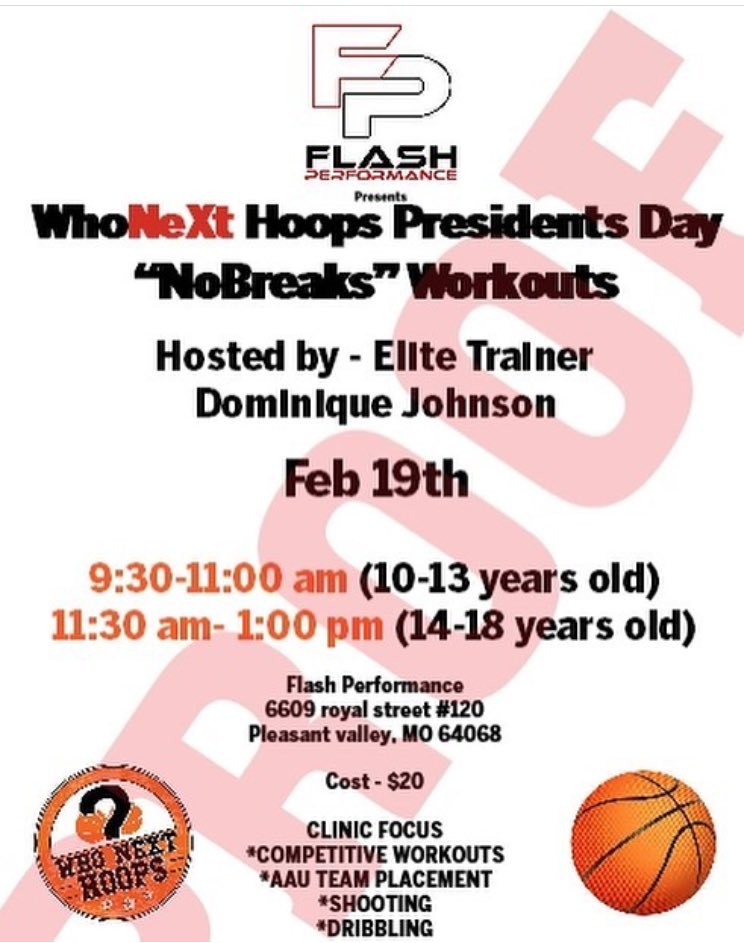 KeyLifeHoops's tweet image. #WhoNext Hoops #NoBreaks Next Level Basketball Training... 

Hosted By Dominique Johnson February 19th... 

Located @ Flash Performance (address below)

Top Trainer in Kansas City 👐🏼Down

🌊🌊🌊🌊🌊🌊🌊🌊🌊🌊🌊🌊

               ~We That Wave~