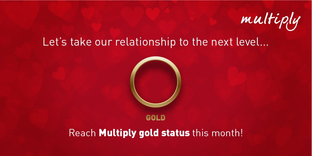 MultiplyRSA's tweet photo. Happy Valentineโs Day! Letโs take our relationship to the next level by helping you achieve Multiply Gold status. Here's a breakdown of the exact activities to complete to get to gold: https://t.co/ROzco90qFr
#GetToGold #LifeMultiplied https://t.co/OP830XqrlD