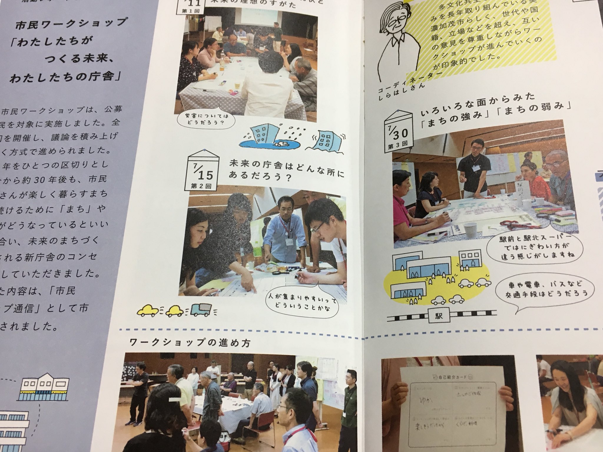 青木 純 Sur Twitter 美濃加茂市 みのかもみらいのコンセプトブック が本当に素敵 市役所の機能を未来の課題に重ねてしっかり再定義 新庁舎に4つの候補地をあげ 従来の建て替え案のみならず 民間事業者によるpfiや 民間の建物リース案も含めた管理運営の方法