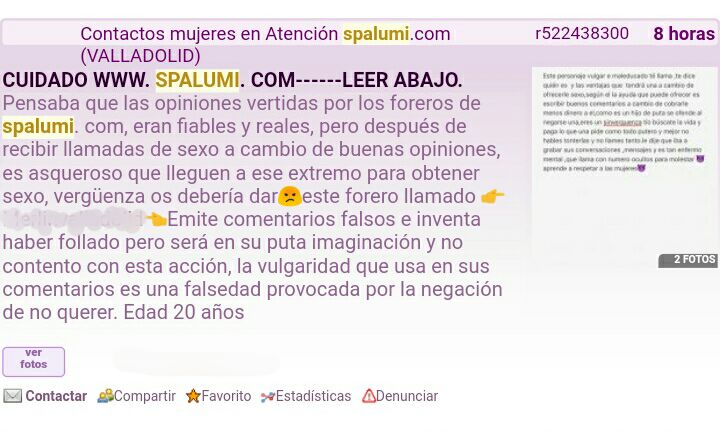 StopForos's tweet image. Recogemos una queja mas.