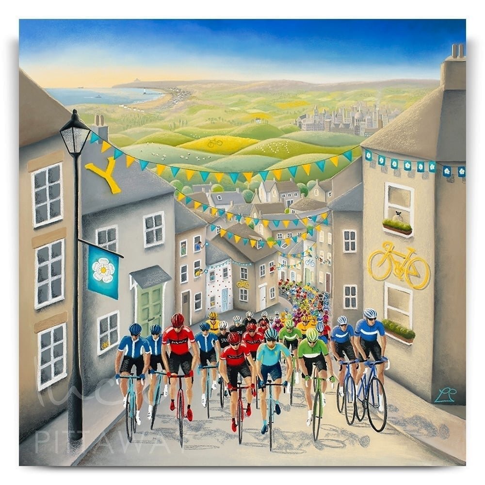Happy Valentine’s Day! 

To celebrate we’re giving away a <a href="/lucypittawayart/">Lucy Pittaway</a> print of Pedals, Passion, Glory. To enter, simply RT &amp; 💙 this post. #TDY #valentinesday